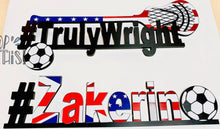 Load image into Gallery viewer, Leaderboard Custom Sign with Vinyl