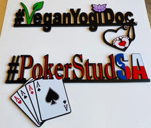 Load image into Gallery viewer, Leaderboard Custom Sign with Vinyl